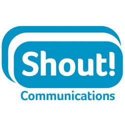 Shout Communications Broadcast PR Agency logo