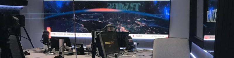 Times Radio studio