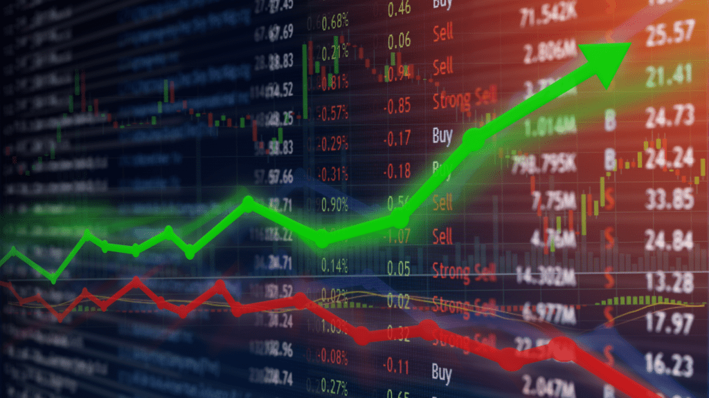 stock market table